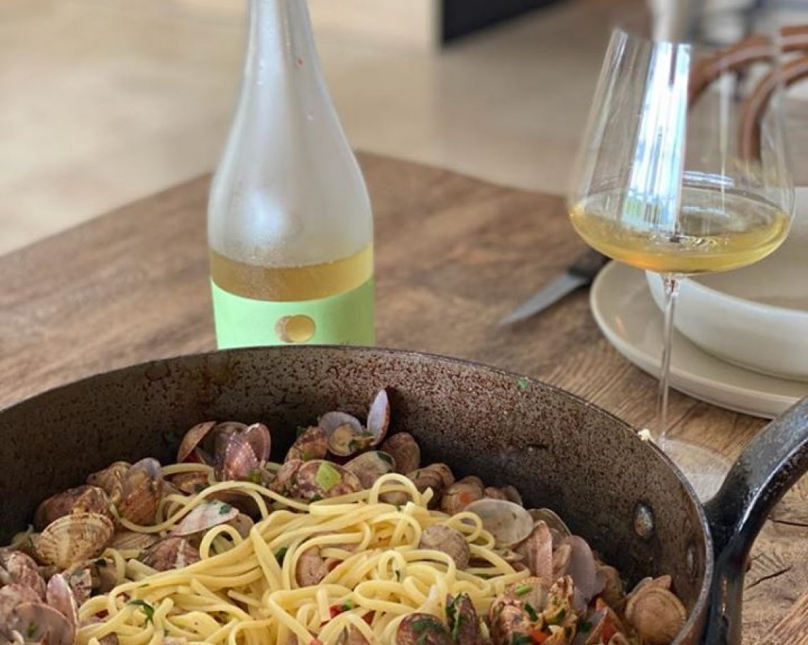 Spaghetti alle vogolle, nos idées recettes Languedoc, Coeur d'Hérault © Domaine de la Grande Sieste Spaghetti alle vogolle, nos idées recettes Languedoc, Coeur d'Hérault
