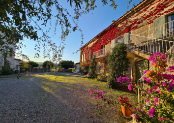 Le Domaine de Pélican, chambres d'hôtes à Gignac, à l'automne