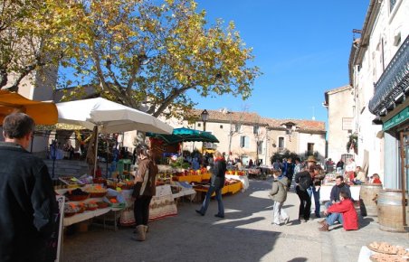 Marché en Occitanie