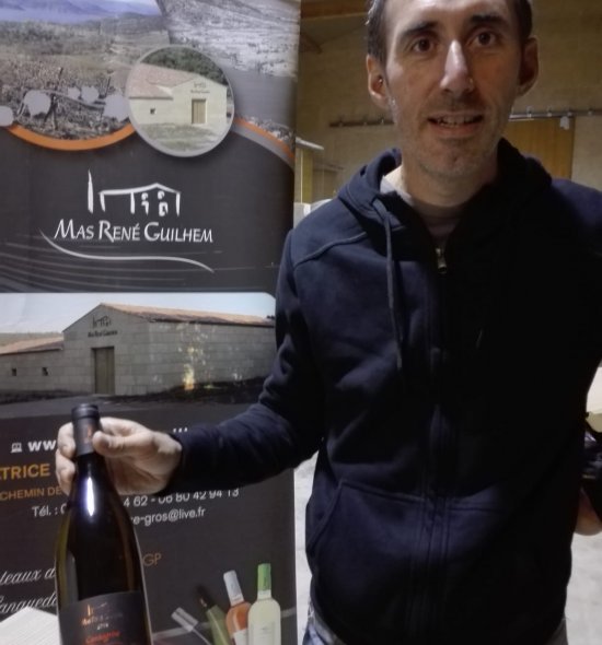 Patrice Gros, gérant et vigneron au Mas René Guilhem