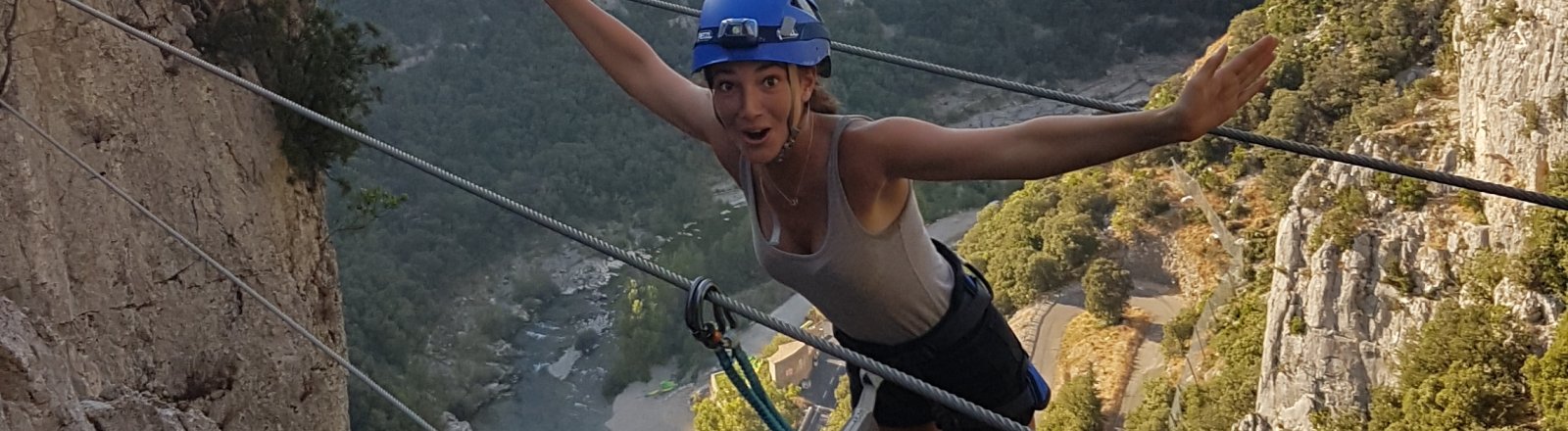 Via Ferrata au Thaurac © Naturéo