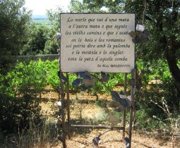 Sentier du vin des Poètes, Saint-Saturnin-de-Lucian, Languedoc Cœur d’Hérault