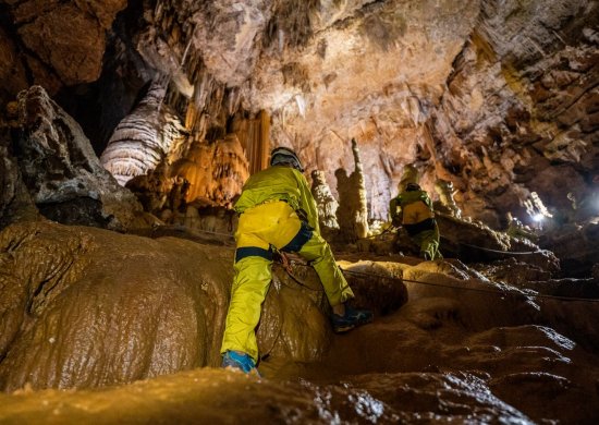 Spéléopark à la Grotte de Clamouse