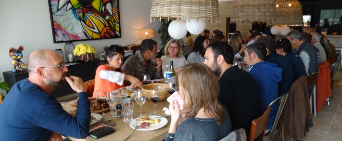 Repas au Domaine de la Grande Sieste