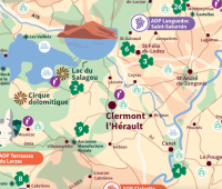 Carte Oenotouristique - D&eacute;tail