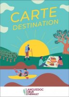 Carte touristique de Destination "Languedoc C&oelig;ur d'H&eacute;rault"- Couverture