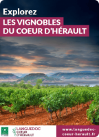 Carte : Les vignobles du Coeur d'H&eacute;rault
