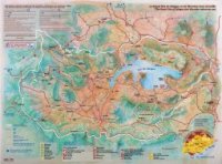Carte du lac de Salagou