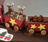 Création chocolat de noël