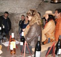 Dégustation des vins de la Capitelle des Salles à la Grotte de Labeil