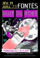 La nuit du rosé Fontès 2025