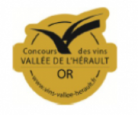 Médaille d'or - Concours des Vins de la Vallée de l'Hérault