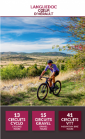 Couverture de la Carte VTT et Gravels - Pays Coeur d'H&eacute;rault
