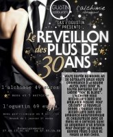  SOIREE BLACK &WHITE - REVEILLON NOUVEL AN POUR LES PLUS DE 30 ANS - RESTAURANT L'ALCHIMIE 