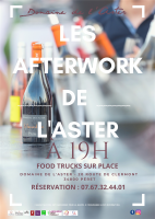 Affiche Afterwork © @domainedelaster 