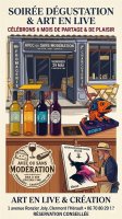 soir&eacute;e d&eacute;gustation & art en live &copy; avec ou sanas mod&eacute;ration