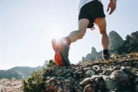 Cool man with tattoos ultra trail runner ©bublikhaus